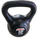 HANTLA KOMPOZYTOWA KETTLEBELL 12 KG ODWAŻNIK ENERO FIT