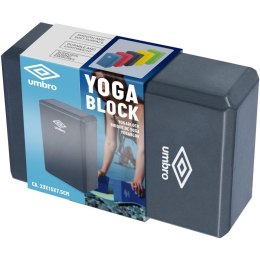 BLOK KOSTKA DO ĆWICZEŃ JOGA PILATES FITNESS UMBRO CZARNY