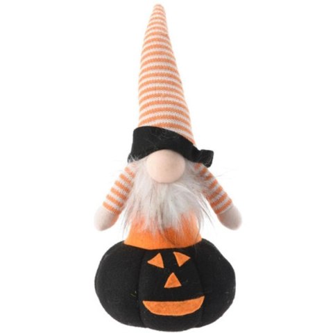 FIGURKA DEKORACYJNA NA DYNI 35CM LED HALLOWEEN CZARNY