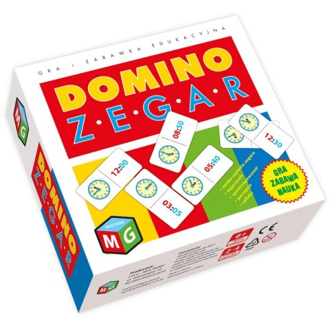 Gra Domino Zegar gra edukacyjna Multigra GR0388