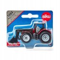 Siku Traktor Massey Ferguson z przednią ładowarką metal model S1484