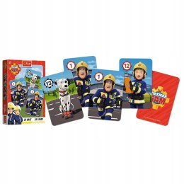 Karty Piotruś Strażak Sam Fireman Sam +4 Trefl 08505