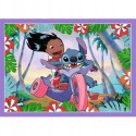 Puzzle 4w1 Lilo & Stitch Szalony dzień Trefl 34633