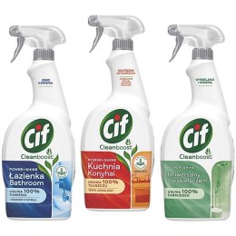 Spray Cif Cleanboost 750ml Uniwersalny Odkamieniacz