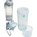 BIDON FITNESS SMARTSHAKE O2GO ONE 800ML GREY BLUE PURE 2 IMPROVE