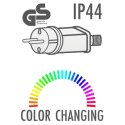 CHOINKA DEKORACYJNA 154LED RGB 150CM BLACK