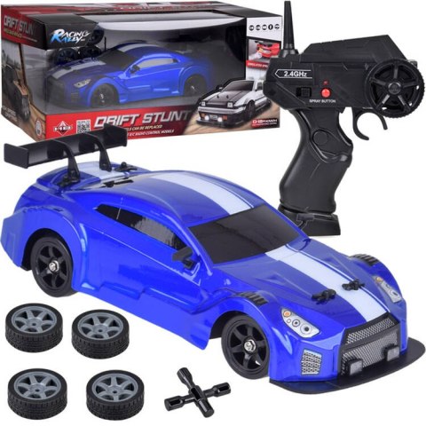 Zdalnie Sterowane AUTO RC Drift 4x4 z Efekt Dymu Oświetlenie LED RC0696