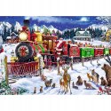 Puzzle Prime 1000 elementów Christmas Time: Santa's Express Trefl 10755