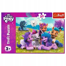 Puzzle Przyjacielskie Koniki Pony 30 elementów Kucyki Pony Trefl 18299