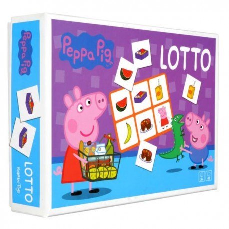 Lotto dla dzieci, świnka peppa