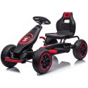 GOKART AUTO NA PEDAŁY ENERO 18 CZARNO CZERWONY