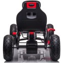 GOKART AUTO NA PEDAŁY ENERO 18 CZARNO CZERWONY