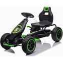 GOKART AUTO NA PEDAŁY ENERO 18 CZARNO ZIELONY