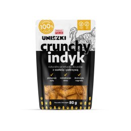 UNISZKI Crunchy indyk - Szałwia Pokrzywa 80g