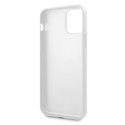 Guess Marble Tempered Glass Hardcase - Etui iPhone 11 Pro (biały)