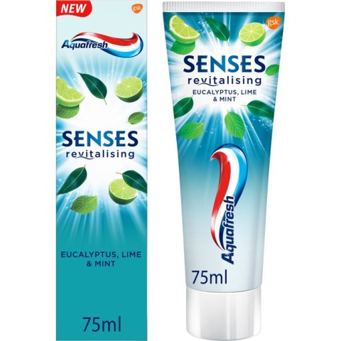 Aquafresh Senses Eucalyptus i Limonka 75 ml