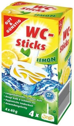 G&G Wc-Sticks Lemon Zawieszki WC 4 x 40 g