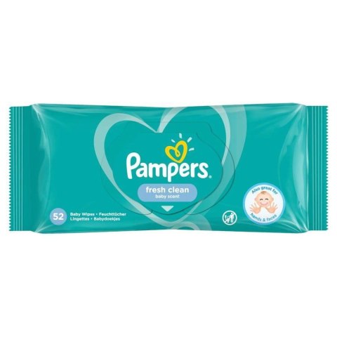 Pampers Fresh Clean Chusteczki Nawilżone 52 szt.