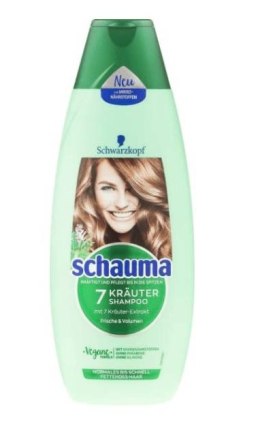 Schauma 7 Kräuter Szampon do Włosów 480 ml