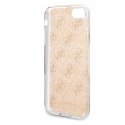 Guess 4G Glitter - Etui iPhone SE 2020 / 8 / 7 (Gold)