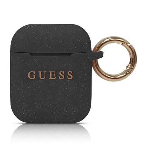 Guess Silicone Case - Etui AirPods (Black)