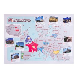 Mapa Zdrapka dla Dwojga Pary plakat Europa w tubie