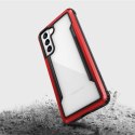 X-Doria Raptic Shield - Etui aluminiowe Samsung Galaxy S21 (Antimicrobial protection) (Red)