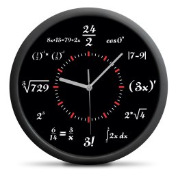 Zegar Matematyka prezent dla nauczyciela śmieszny