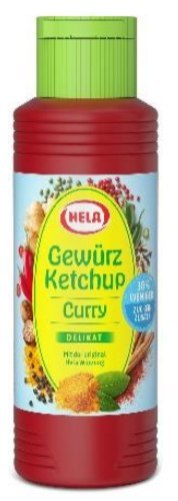 Hela Ketchup Curry Delikat 30% Mniej Cukru 300 ml