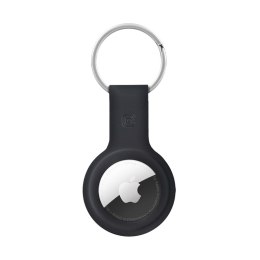 Crong Silicone Case with Key Ring - Brelok do Apple AirTag (czarny)