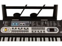 Keyboard MQ-6119L Organki, 61 Klawiszy, Mikrofon, Podświetlane Klawisze