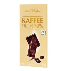 MaitreTruffout Ciemna czekolada 70% z kawą 100 g