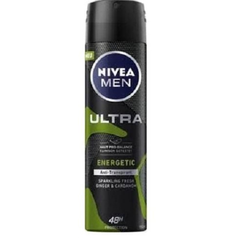 Nivea Men Ultra Energetic Antyperspirant Spray150 ml