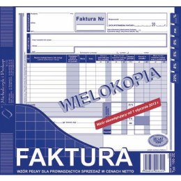 FAKTURA NETTO 2/3 A4 (PEŁNA) (WIELOKOPIA) MICHALCZYK I PROKOP