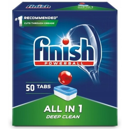 TABLETKI DO ZMYWARKI FINISH ALL in 1 REGULAR (50)