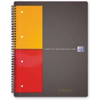 KOŁONOTATNIK OXFORD NOTEBOOK A4+/80K KRATKA