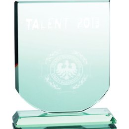 Trofeum Szklane Grawerowane 3D Z Etui