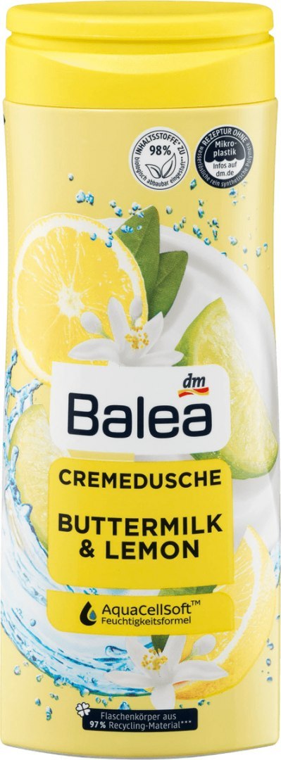Balea Buttermilk&Lemon Żel pod Prysznic 300 ml