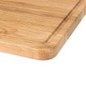 Drewniana Deska do Krojenia z rowkiem 35x25 - Dąb