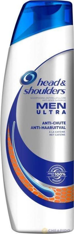 Head&Shoulders Men Ultra Anti-Hair Fall With Caffeine Szampon do Włosów 300 ml