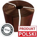 Taśma ogrodzeniowa 26mb Thermoplast® CLASSIC LINE 190mm BRĄZ