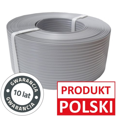 Taśma ogrodzeniowa 52mb Thermoplast® CLASSIC LINE 95mm SZARA