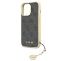 Guess 4G Charms Collection - Etui iPhone 13 Pro (szary)