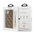 Guess 4G Charms Collection - Etui iPhone 13 (brązowy)