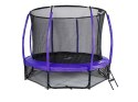 Trampolina Ogrodowa 312cm/10ft fioletowa Maxy Comfort PLUS z Wewnętrzną siatką