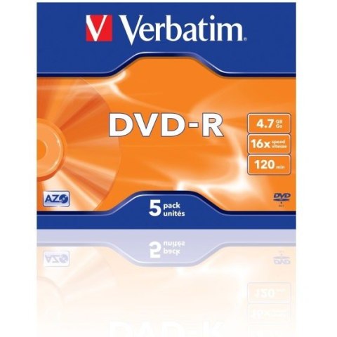 PŁYTA DVD-R VERBATIM SLIM 1 SZT.