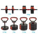 HANTLA KOMPOZYTOWA KETTLEBELL 2W1 10KG EB FIT