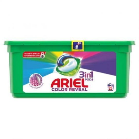 Ariel Color&Style Kapsułki 3w1 do Koloru 25 szt