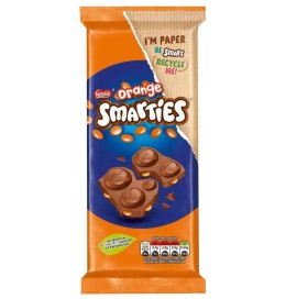 Nestle Smarties Czekolada Mleczna z Pomarańczą 90 g